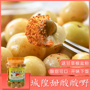 广西酸野 发记 甜酸余甘果900g玉林城隍酸料酸嘢腌泡油甘果余甘子