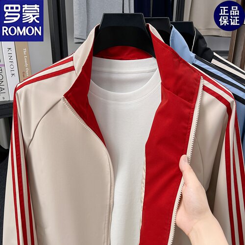 罗蒙户外休闲高品质潮流夹克外套