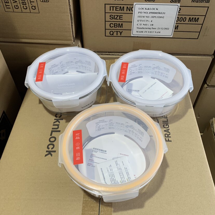 乐扣耐热玻璃圆形950ml图片