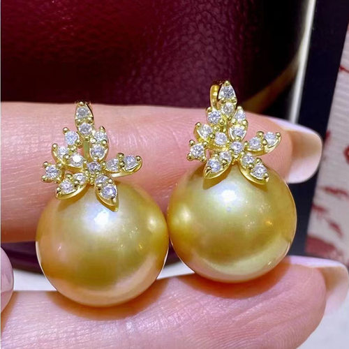 欣韵diy珍珠配件项链吊坠空托