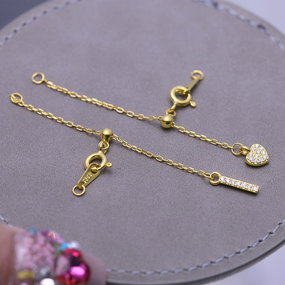 DIY配件S925纯银珍珠项链手链抽