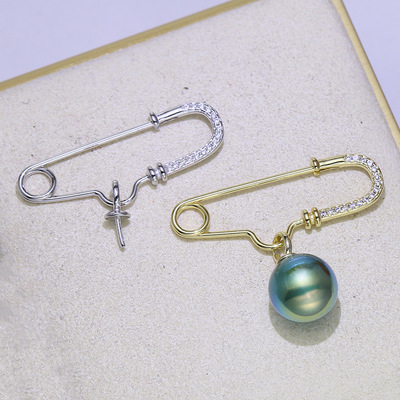 diy配件别针胸针空托拆分款