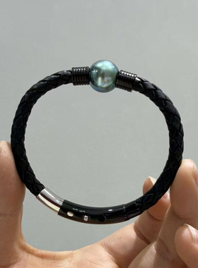 DIY配件皮手镯空托半成品