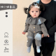 婴幼儿衣服秋冬韩版 连体针织爬服洋气女宝宝满月百天洋气外出爬服