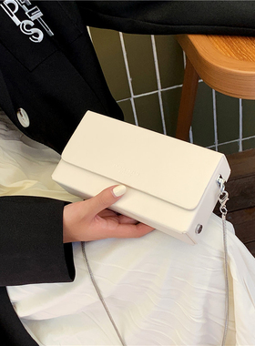 高级感包包女小方包2026新款韩系小众简约烟盒子包复古链条豆腐包