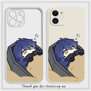 原神晚安菲林斯手机壳适用于苹果17华为p70小米等安卓机型