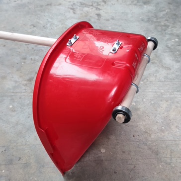 环卫工人用的簸箕带轮子保洁工具