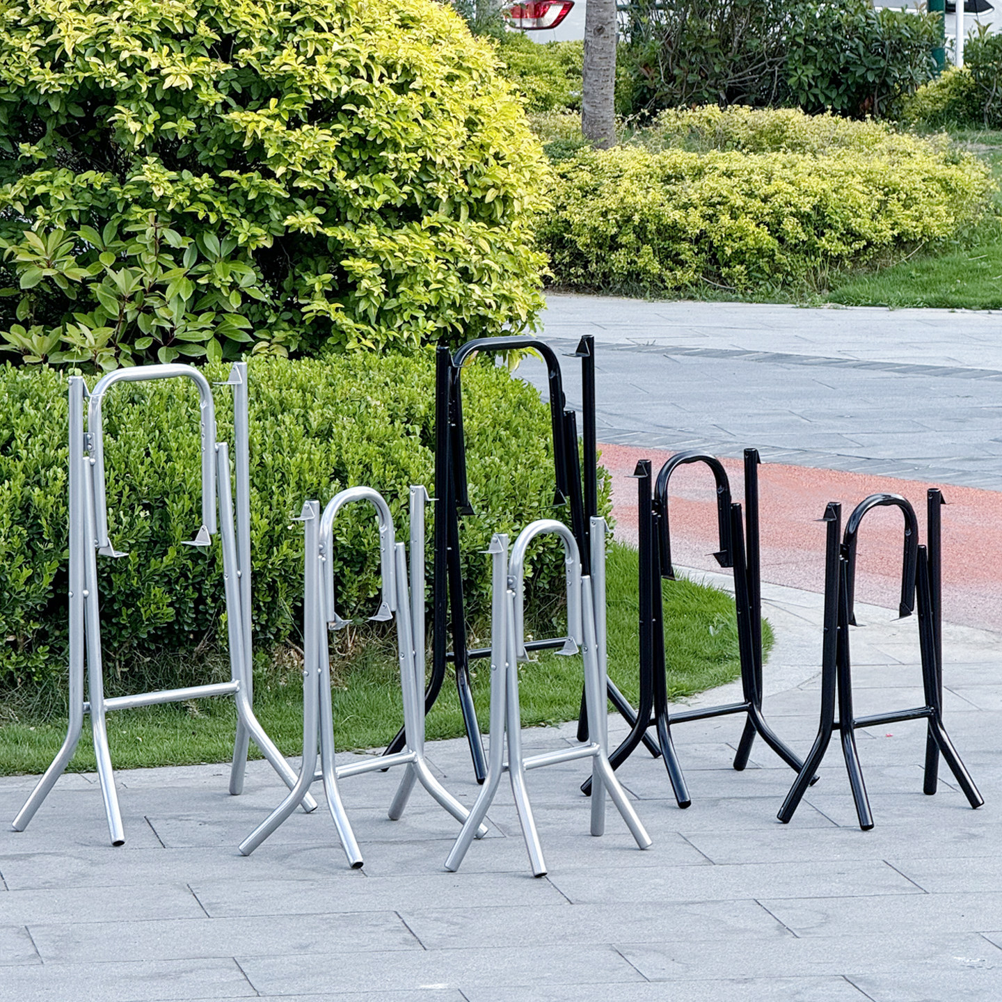 折叠桌脚 桌子腿支架 桌脚支架 铁架子 桌子脚饭台架餐台脚餐桌腿