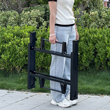 折叠桌架 正方形桌腿 小架子矮桌腿 折叠桌腿 支架 铁桌子腿 金属