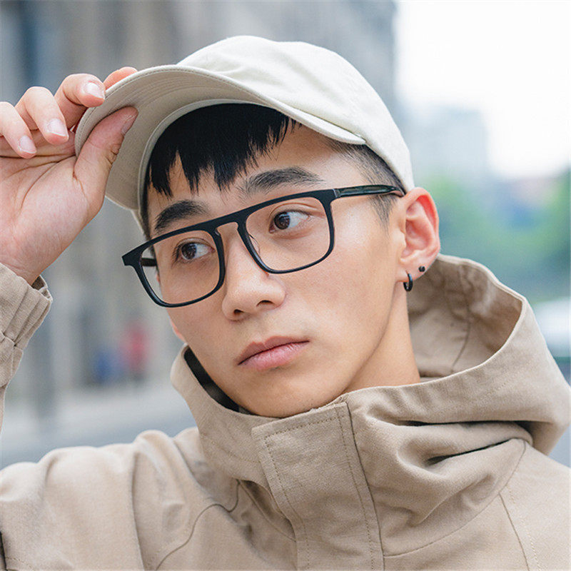 美式复古眼镜框男个性文艺长方形大框显瘦近视眼镜女素颜超轻时尚,ZIPPO/瑞士军刀/眼镜,眼镜架,淘宝优惠券,粉丝福利购,淘宝优惠卷