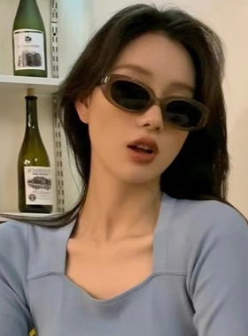 可配近视防紫外线遮阳小脸墨镜