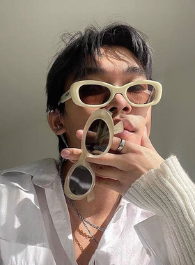 GM遮阳长方形时尚男女配近视墨镜