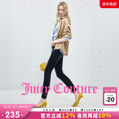 JuicyCouture橘滋紧身牛仔裤