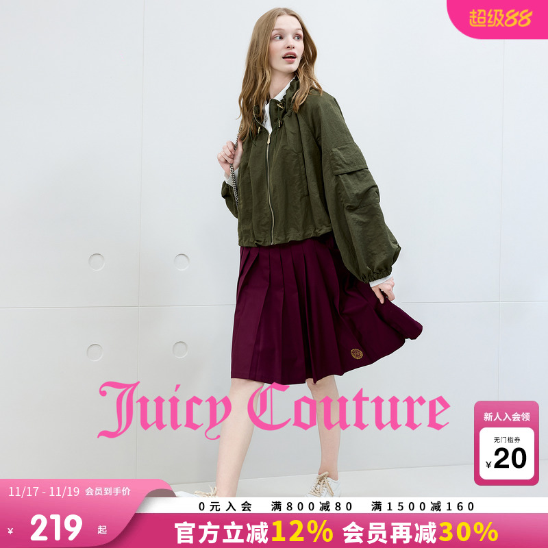 JuicyCouture橘滋百褶半身裙