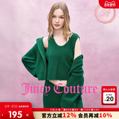 Juicy 橘滋背心女毛织吊带 cleanfit系列 Couture slow