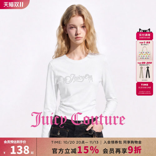 JuicyCouture橘滋长袖T恤女