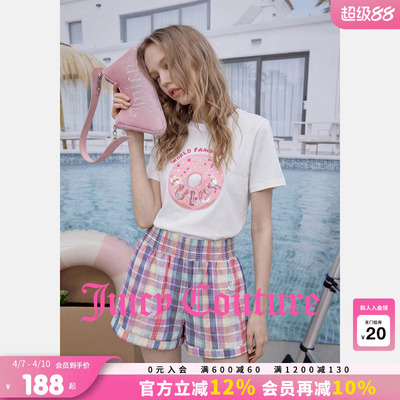 JuicyCouture橘滋印花短袖T恤