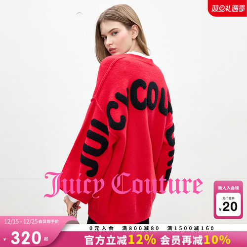 JuicyCouture橘滋圆领毛衣