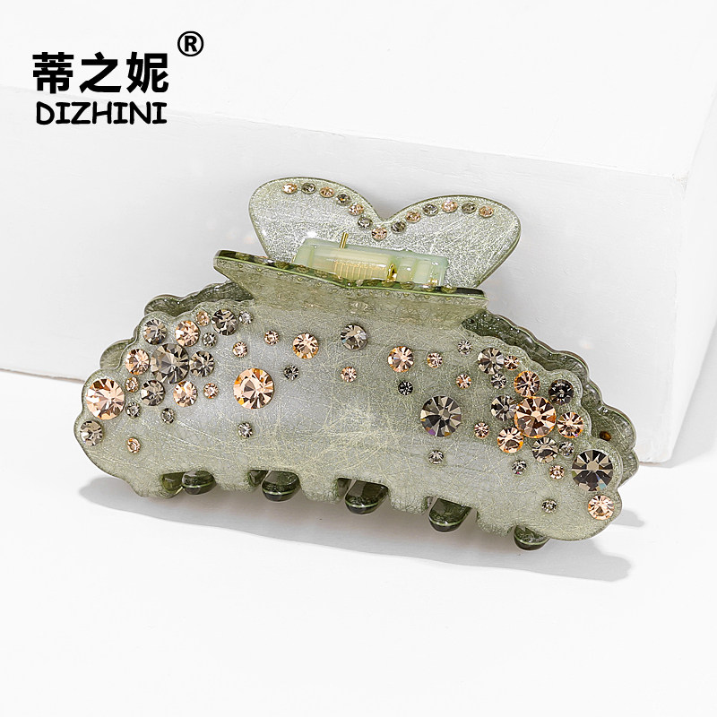 发夹韩版进口水钻头饰图片