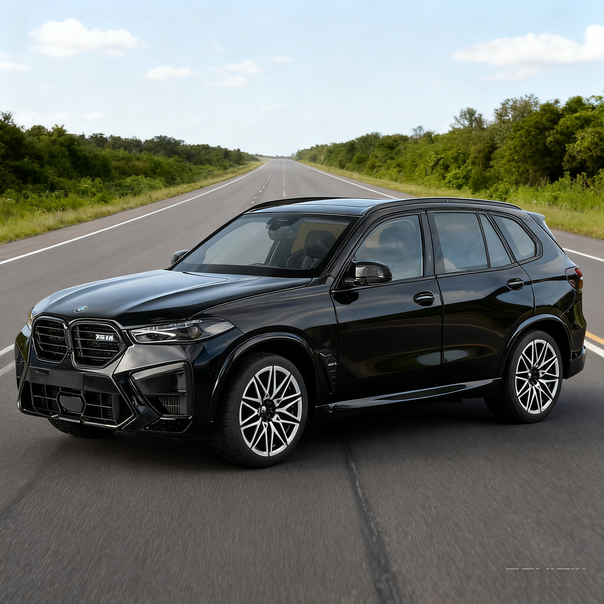 黑曼巴1：18宝马X5M合金汽车模型滑行声光玩具摆件热销爆款礼物