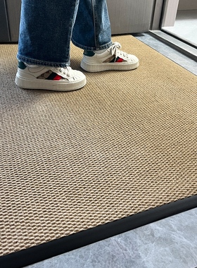 黄色入户门防滑地垫高级户外门垫门外脚垫家用门口金色室外地毯