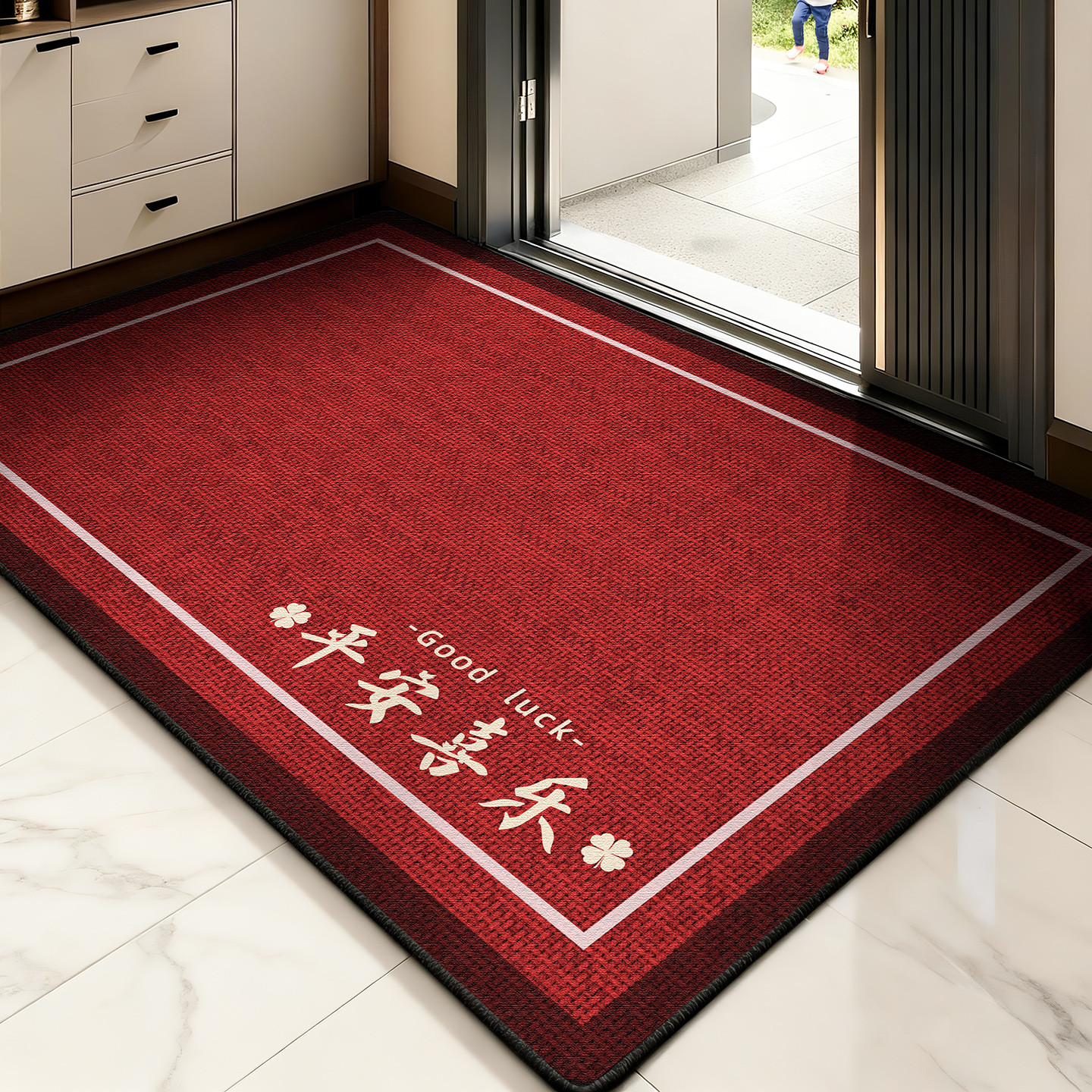 高级入户门地毯可裁剪