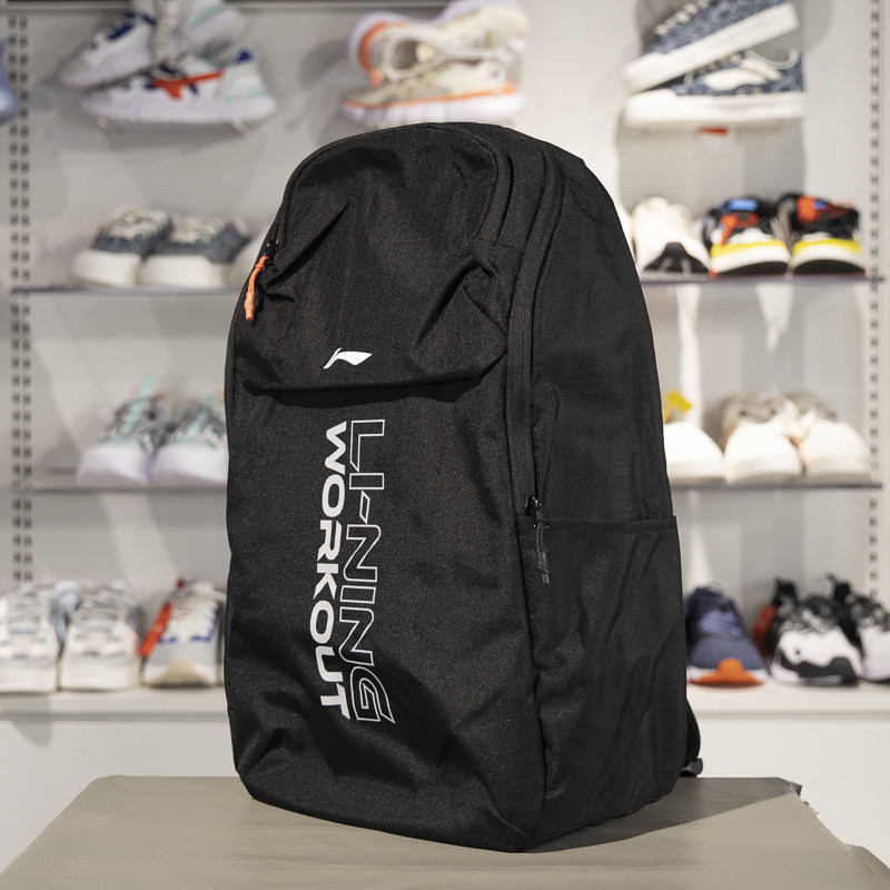 李宁双肩包2025新款团购系列男女同款电脑包学生书包ABSV033