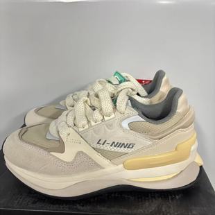 《瑕疵门店样鞋》 李宁运动鞋女减震001初心v2休闲鞋女AGCU064