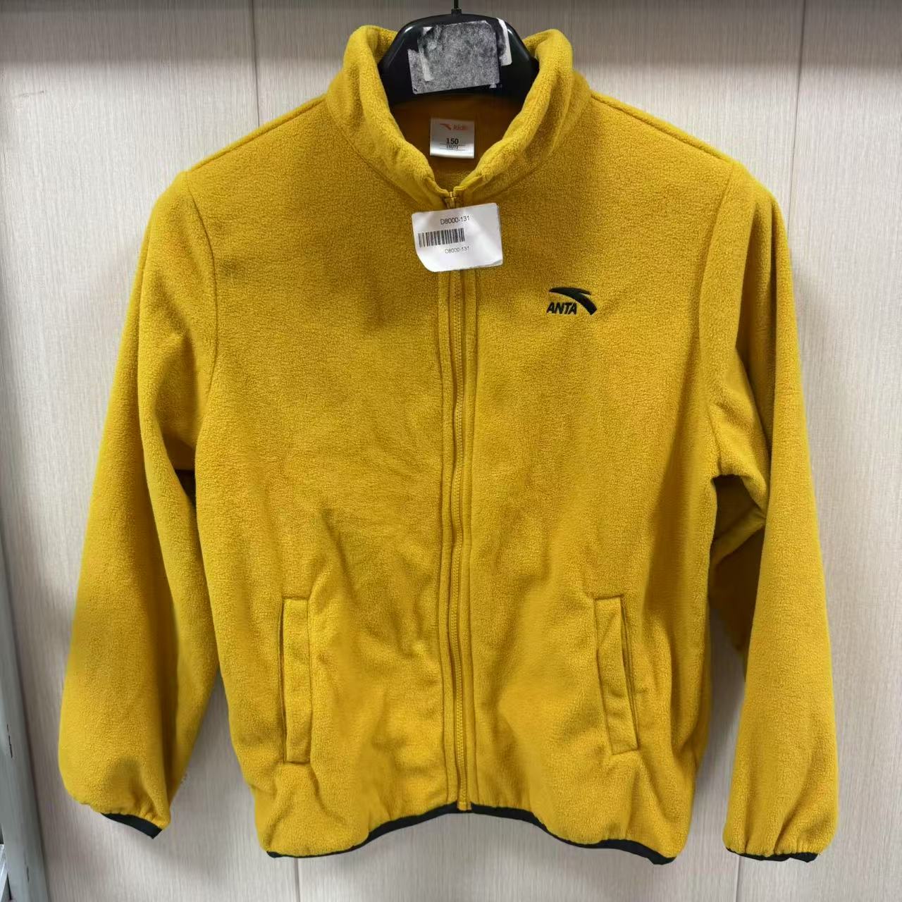 【B品特价清仓】安踏夹克男女大童系列休闲抓绒外套D8000-131