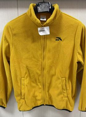 【B品特价清仓】安踏夹克男女大童系列休闲抓绒外套D8000-131