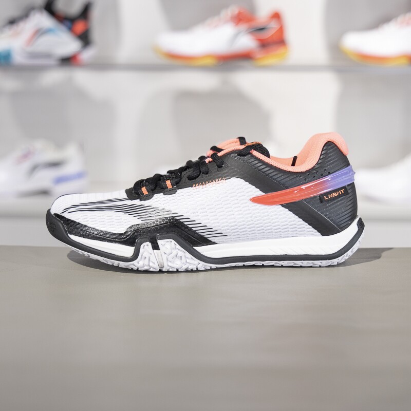 李宁贴地飞行羽毛球鞋男女同款2024冬季防滑减震训练鞋AYTT031