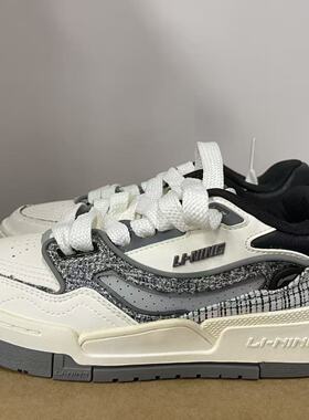 （B品）李宁女鞋运动时尚潮流休闲低帮板鞋AGCU086