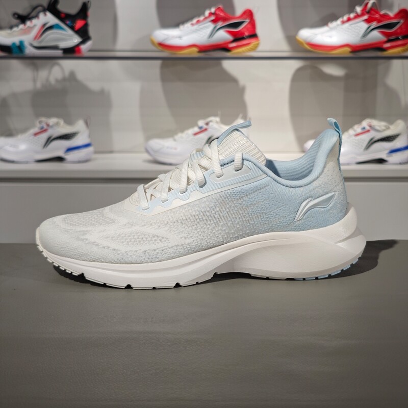 李宁云雀休闲慢跑鞋男子2024夏季新款减震透气低帮运动鞋ARSU121