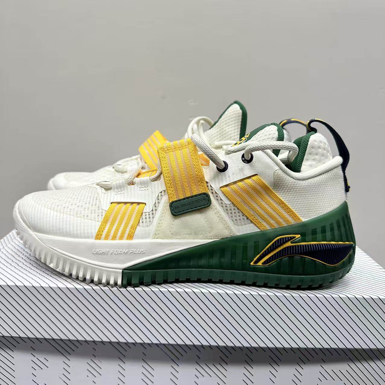 （瑕疵门店样鞋）李宁篮球鞋男鞋减震透气篮球场外鞋ABFT019