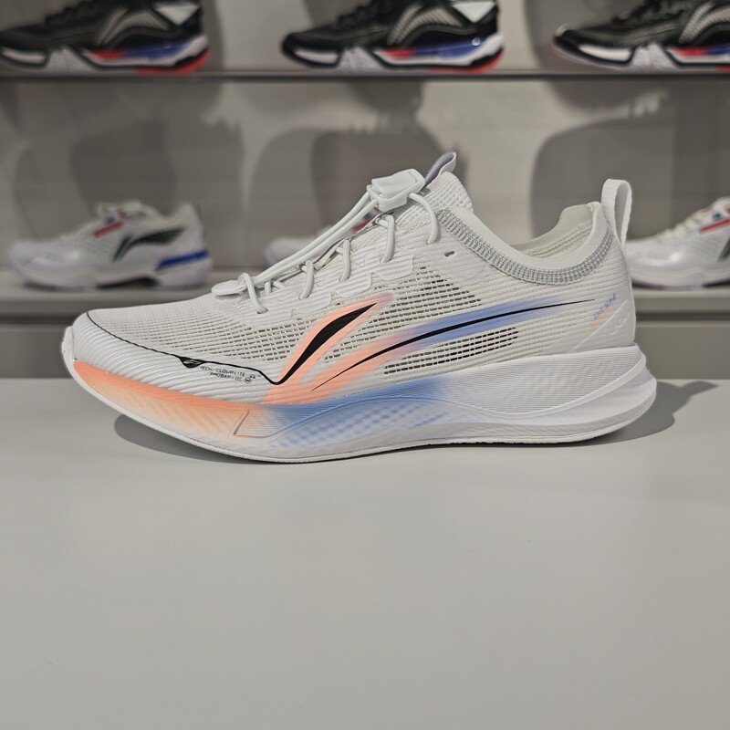 李宁童鞋跑步鞋2024夏季男女大童飞云减震回弹反光运动鞋YKFU014