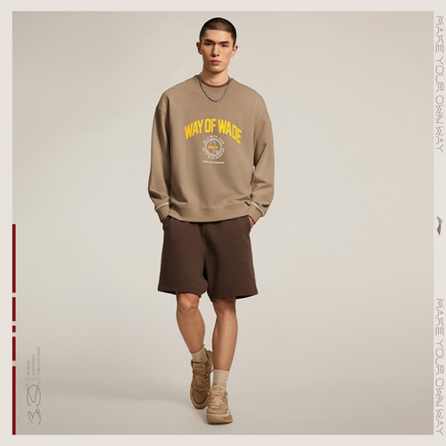 李宁男子新款韦德系列卫衣