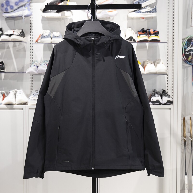 李宁风衣运动外套男新款日常跑步软壳连帽休闲夹克AFDV041,运动服/休闲服装,运动风衣,淘宝优惠券,粉丝福利购,淘宝优惠卷