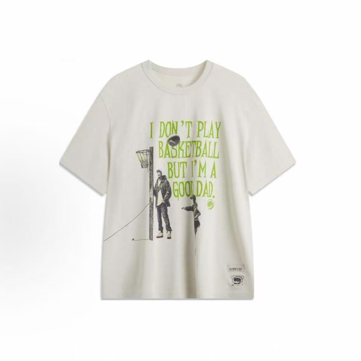 李宁男子反伍篮球系列夏季棉质亲肤透气圆领短袖T恤AHSU573