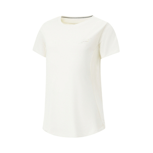 T恤衫 女童跑训系列简约透气舒适圆领运动短袖 YTSU066 夏季 李宁短袖