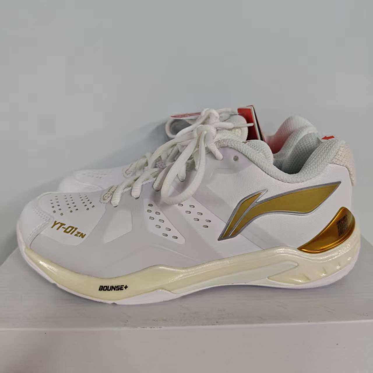 （瑕疵门店样鞋）李宁羽毛球鞋雲霆张楠 男女专业比赛运动鞋AYAS0