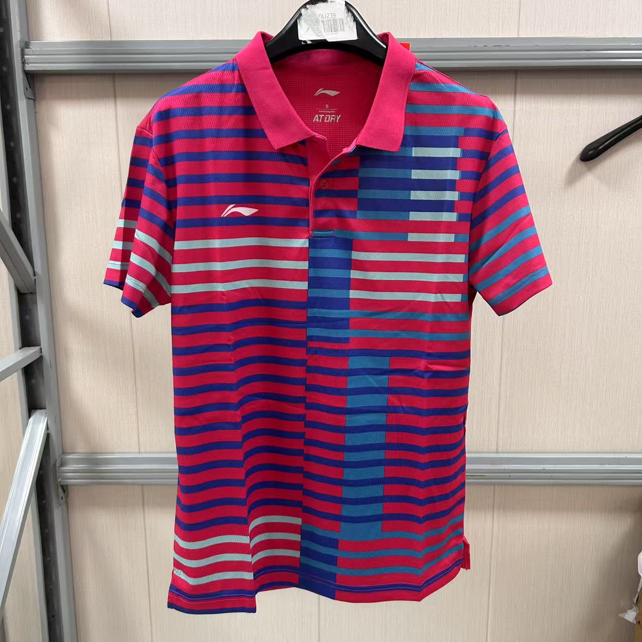 《购买前看详情B品》李宁男子夏季短袖休闲舒适宽松POLO衫AAYL033