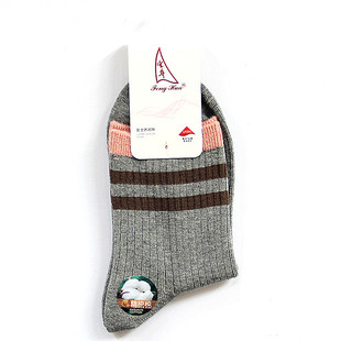 丰华袜子女士秋冬高筒运动休闲棉袜青年时尚舒适透气吸汗学生潮袜