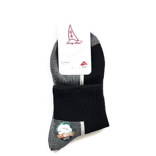 潮袜女士休闲青年时尚提花棉袜