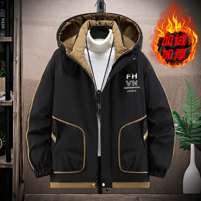 特大号潮流新款青少年学生棉袄