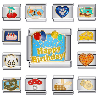 意大利模块手链不锈钢DIY表带链