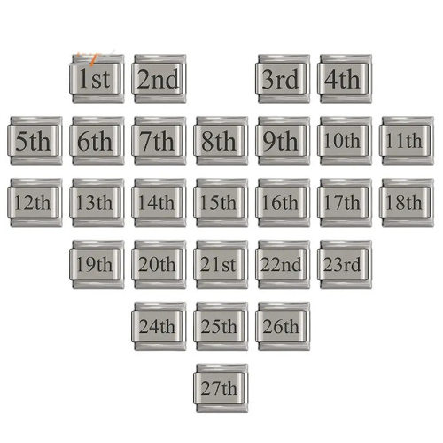 意大利模块手链激光雕刻DIY表带