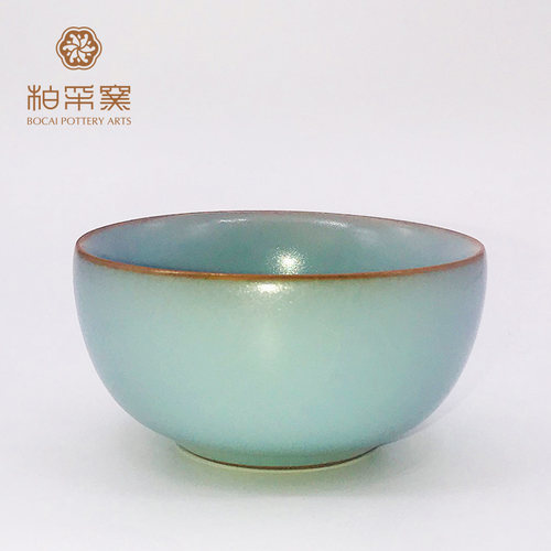 柏采茶具开片可养主人杯