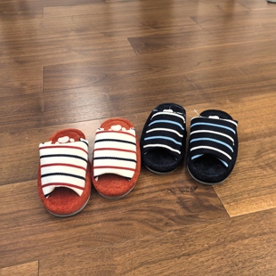 外贸出口日本日式室内居家拖鞋静音健美减肥拖鞋按摩半脚撑拖鞋
