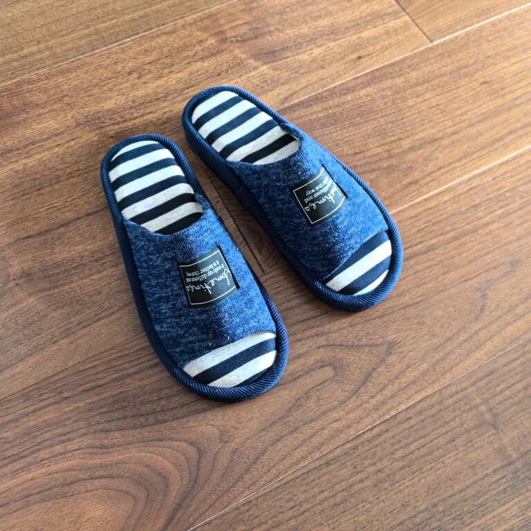 外贸出口日本日式室内居家拖鞋静音不上地板男士女士拖鞋足弓拖鞋