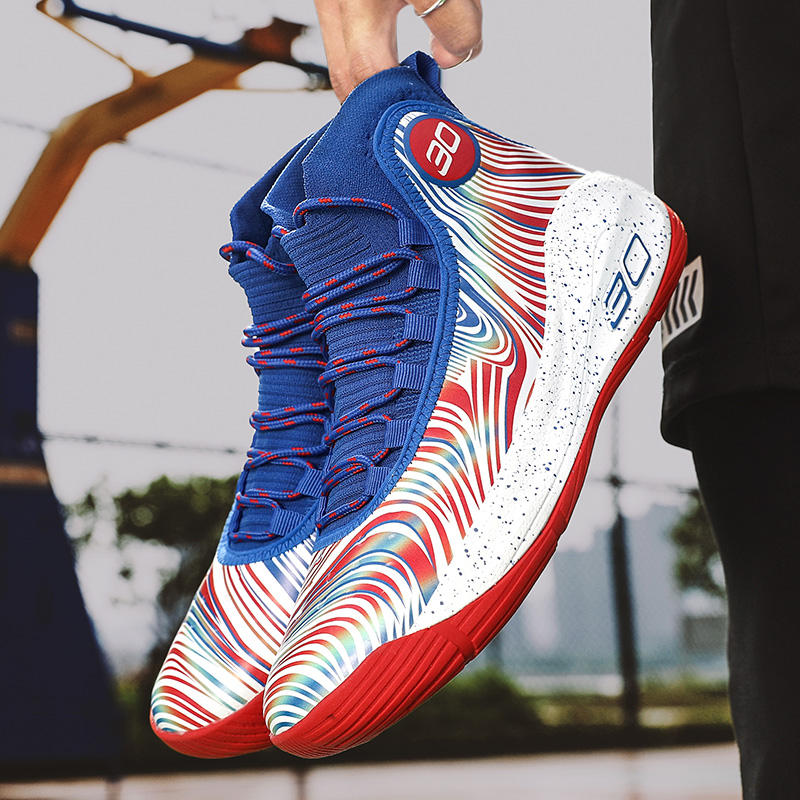 apl篮球鞋詹姆斯科比弹跳男鞋球鞋青少年学生大耐磨缓震运动鞋女